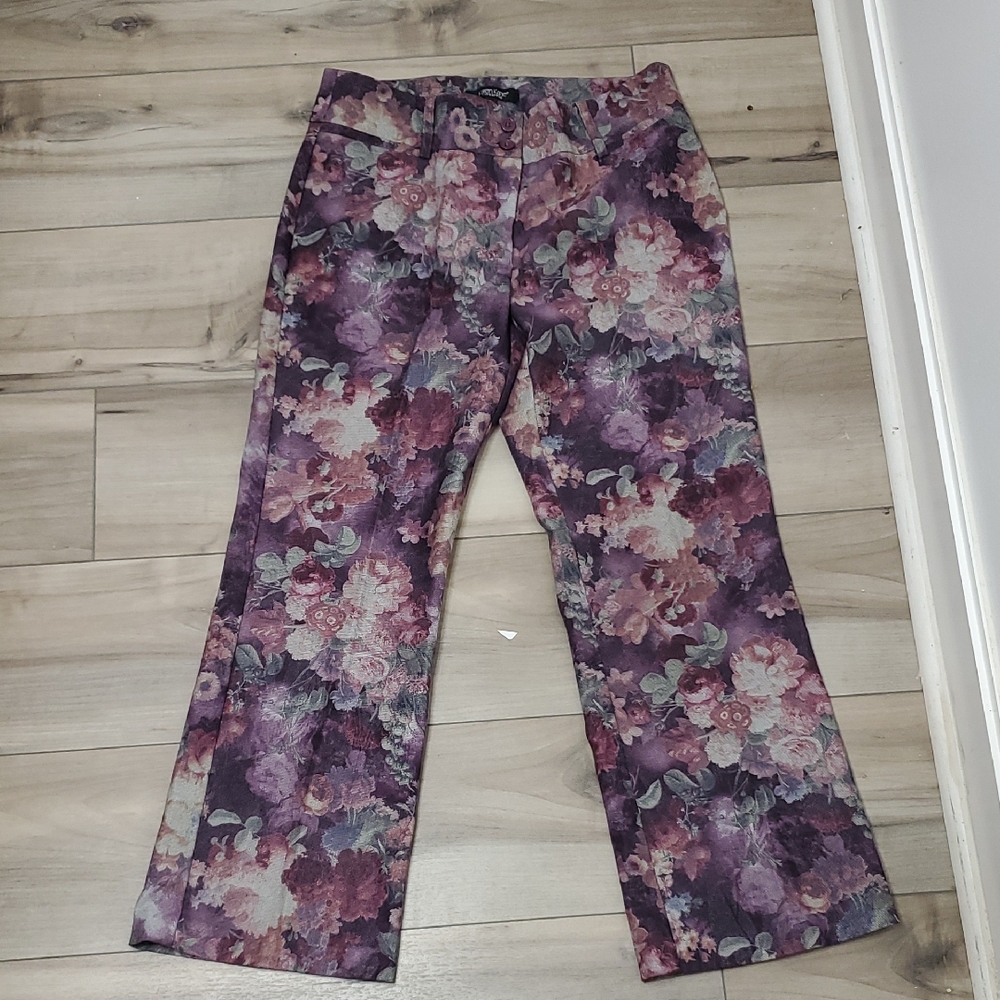 Karen Kane Purple Floral Top